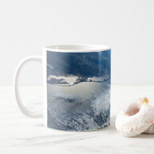 Taza De Café La Punta Del Sur De Brasil, Bordeando Uruguay.