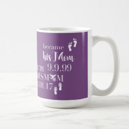 Taza De Café La púrpura divertida sintió bien a su mamá -