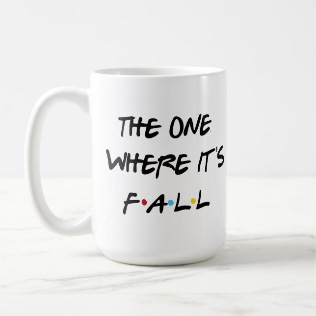 Taza De Café La que es otoño (Izquierda)