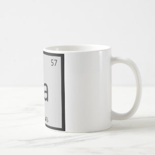 Taza De Café La - Química de Llamas Tabla Periódica Elemento