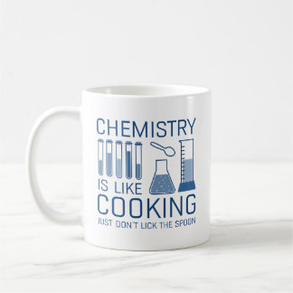 Taza De Café La Química Es Como La Cocina