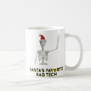 Taza De Café La Rad Tech favorita de Santa