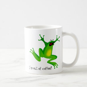 Taza De Café La rana del pánico necesita el café