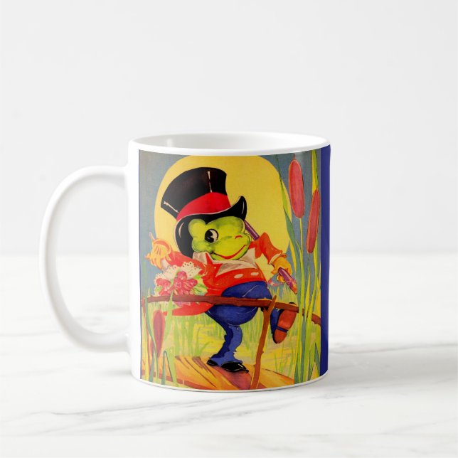 Taza De Café La rana se fue a cortejar (Izquierda)