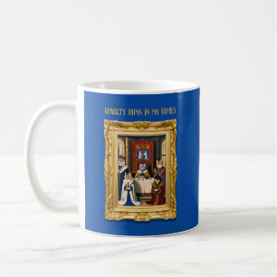 Taza De Café La Realeza Funciona En Mi Familia, Amantes Del Gat