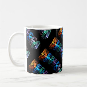 Taza De Café La Rebecca conocida en 3D se enciende (la