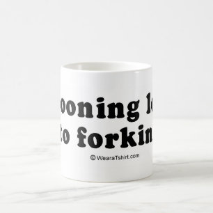 Taza De Café La RECOGIDA ALINEA - el "cucharear lleva a