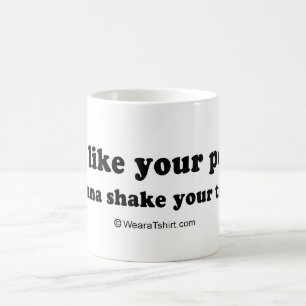 Taza De Café La RECOGIDA ALINEA - "quiero sacudir su árbol "