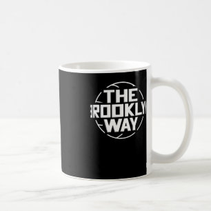 Taza De Café La red de baloncesto de Brooklyn Way