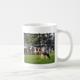 Taza De Café La regla de la vaca de Wisconsin