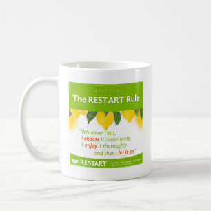 Taza De Café La regla RESTART