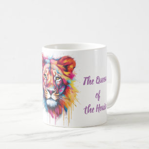 Taza De Café La reina de la casa