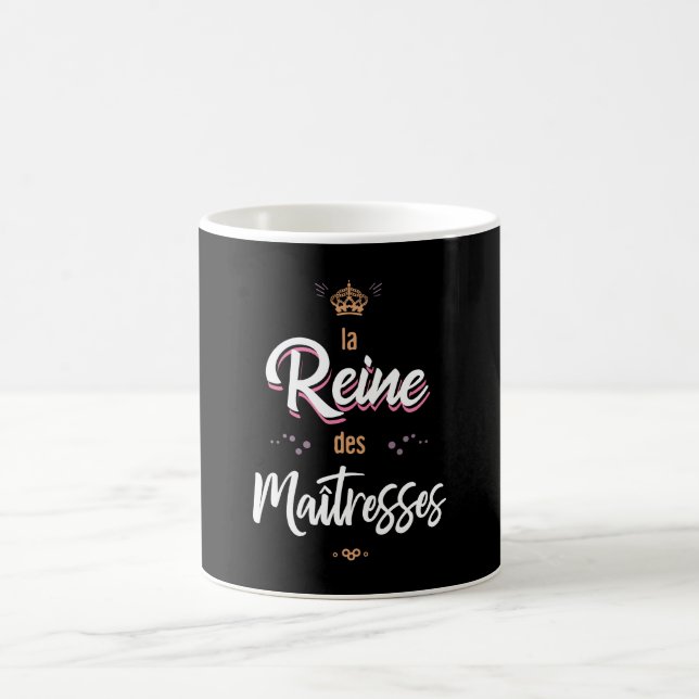 Taza De Café La reina de las maestras (Centro)
