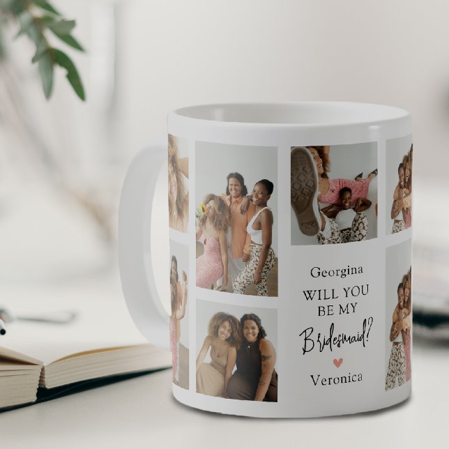 Taza De Café La Rejilla Fotográfica Contemporánea ¿Serás Mi Nov (Subido por el creador)