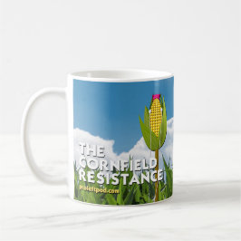 Taza de café - la resistencia del campo de maíz
