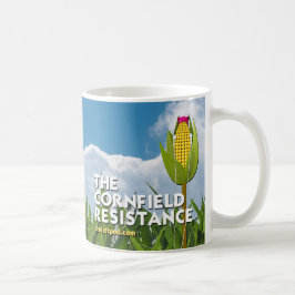 Taza de café - la resistencia del campo de maíz