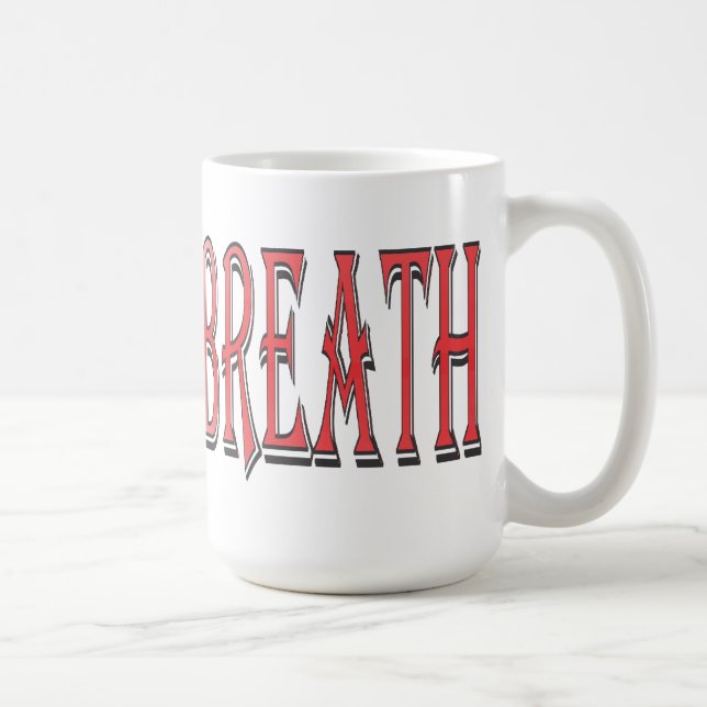 Taza De Café La respiración del dragón (Derecha)