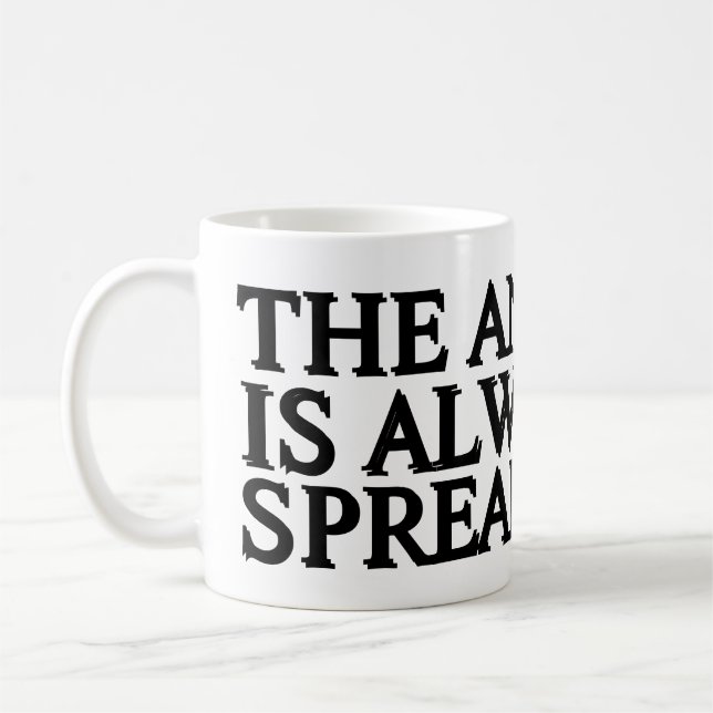 Taza De Café La respuesta es siempre una hoja de cálculo (Izquierda)