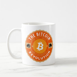 Taza De Café La revolución de Bitcoin