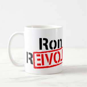 Taza De Café La revolución de Ron Paul continúa