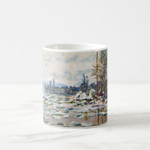 Taza De Café La rotura del hielo por Claude Monet