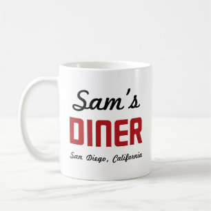 Taza De Café La saga de Lyons ~ Sam's Diner