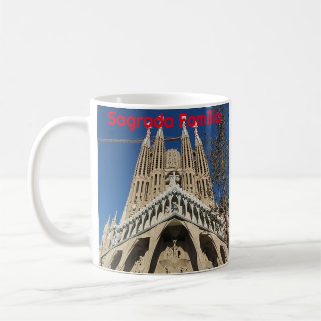 Taza De Café La Sagrada Familia, Barcelona, España. 3560 (Izquierda)