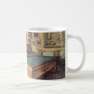 Taza De Café La sala de billar en Menil Hubert por Edgar Degas