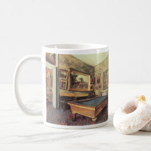 Taza De Café La sala de billar en Menil Hubert por Edgar Degas