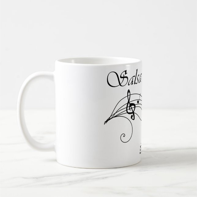 Taza De Café La salsa es mi terapia (Izquierda)