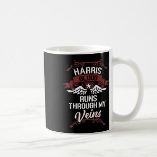 Taza De Café La sangre corre a través de mis venas - Familia de