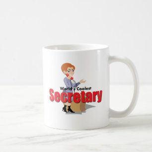 Taza De Café La secretaria más fresca del mundo