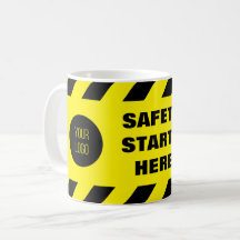 La Seguridad Comienza Aquí Amarillo Negro Segurida