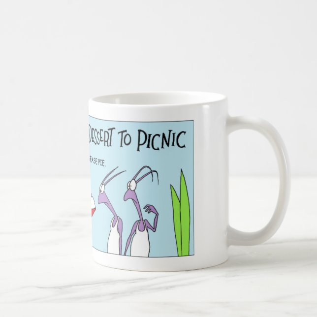 Taza De Café La señal trae el postre (Derecha)