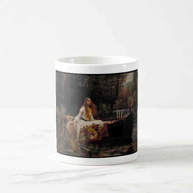 Taza De Café La Señora de Shalott: una historia fantasma celta (Centro)