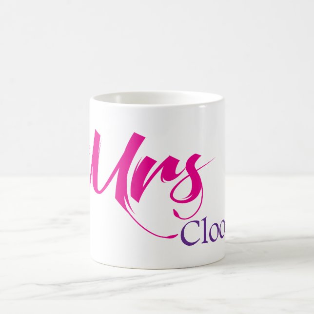 Taza De Café La señora futura Clooney (Centro)