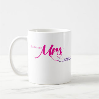 Taza De Café La señora futura Clooney