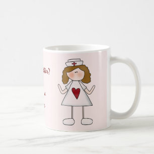 Taza De Café La sensación agradece mejor a una enfermera