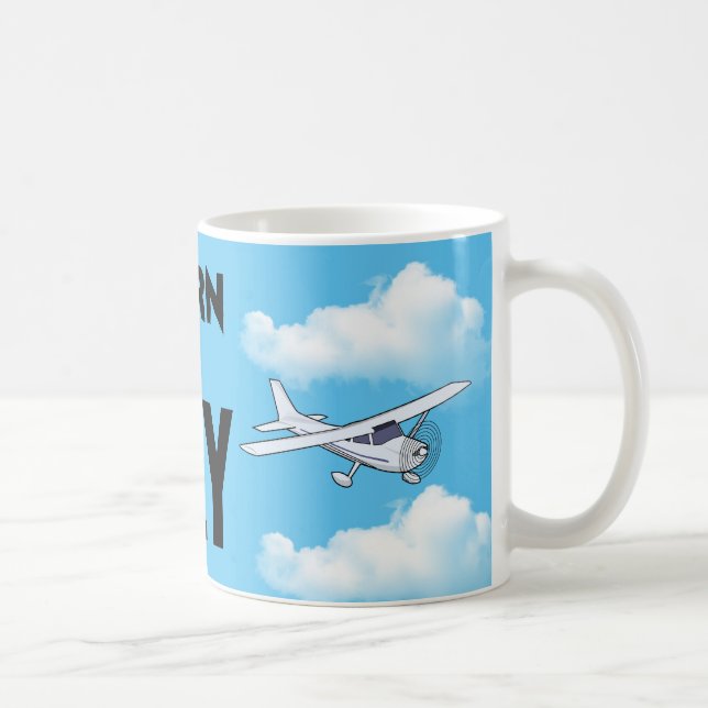 Taza De Café La serie Cessna 172 Mug _1 (Derecha)