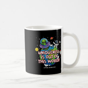 Taza De Café La Singularidad Está Fuera De Esta Conciencia Mund