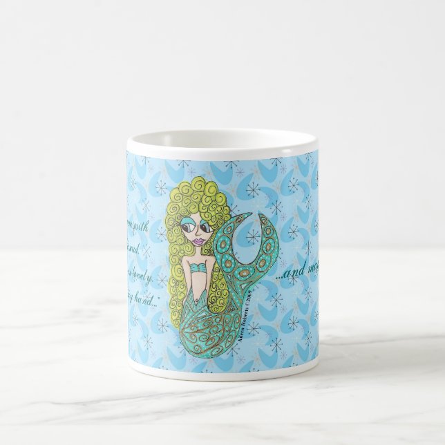Taza De Café La sirena invita (Centro)