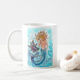 Taza De Café La sirena y la perla