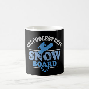 Taza De Café La snowboard más fresca de los individuos