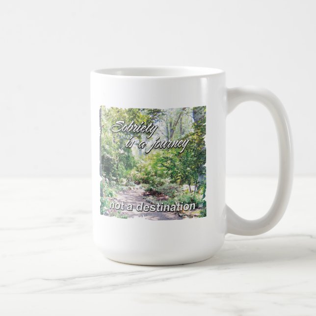 Taza De Café la sobriedad es un viaje (Derecha)