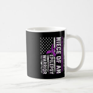 Taza De Café La sobrina de un guerrero Epilepsia Apoyo a la cin