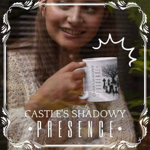 Taza De Café La sombría presencia del castillo