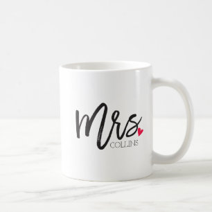 Taza De Café La Sra. Shoppe   Sra. personalizada