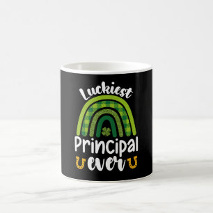 Taza De Café La suerte del director siempre la escuela día de S