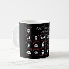 Taza De Café La tabla periódica de Navidades