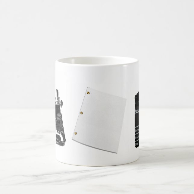 Taza De Café La tablilla, SE DESCOLORA ADENTRO, escritura (Centro)